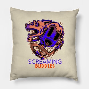 Screaming buddies Pillow