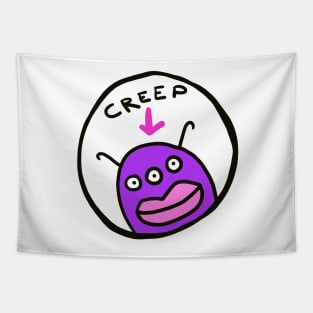 Creep - funny alien Tapestry