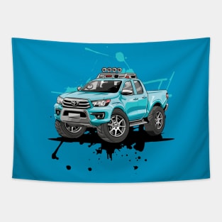 Customized Classic Cars Tapestry