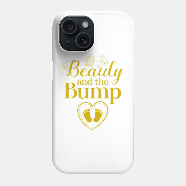 Beauty and the Bump Phone Case by Wear Your Breakthrough