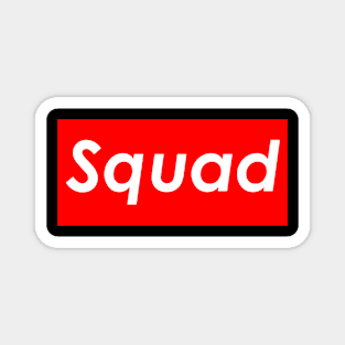 Squad (Red) Magnet