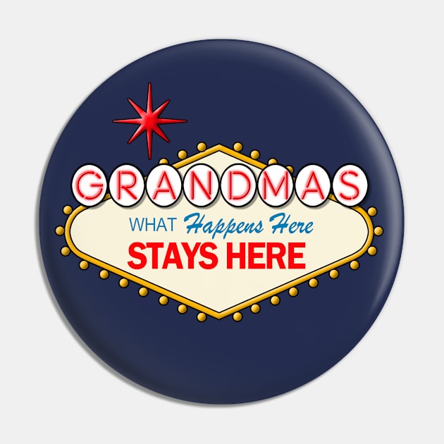 Grandma's What Happens here Pin by marengo