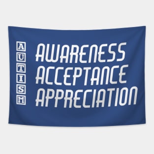 Autism Awareness Acceptance Appreciation - Actually Autistic Asperger's Autism Awareness ASD Tapestry