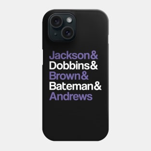 Baltimore Ravens 2021 Return of the Flock Phone Case