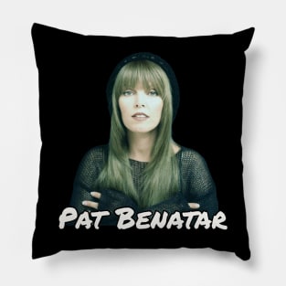 Retro Benatar Pillow