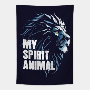 Lion is my spirit animal Tapestry