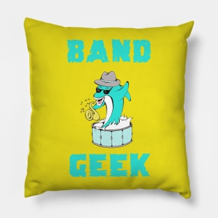 Band Geek - Jazz Dolphin Pillow