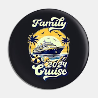 Family Cruise 2024 Making Memories Together Cruising Trip Pin