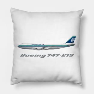 Air New Zealand 747-219 Clasic Livery Pillow