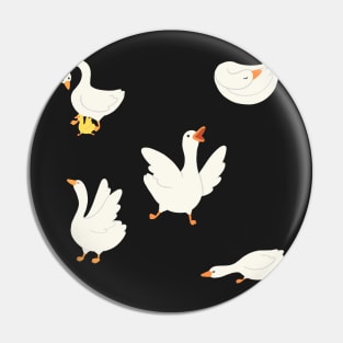 Geese Pin