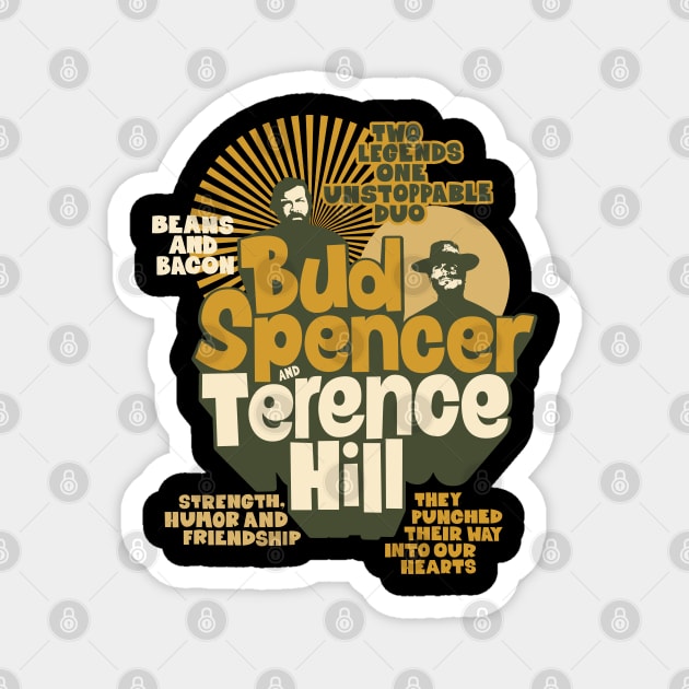 Wall sticker Bud Spencer and Terence Hill