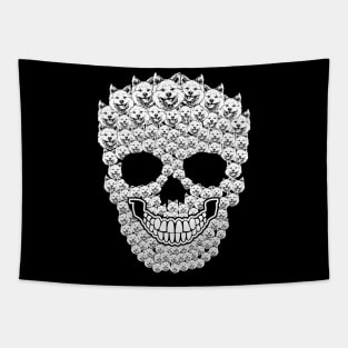 Skull Pets Tapestry