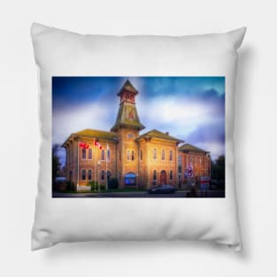 Shelburne Town Hall Pillow