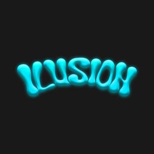 Ilusion - Graffiti Text T-Shirt