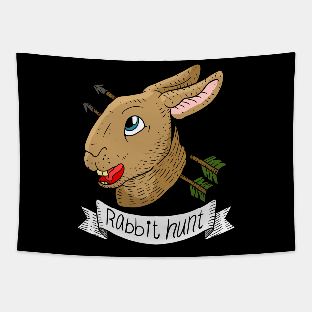 rabbit hunting, hunter. - Rabbit Hunt - Tapestry | TeePublic rabbit hunting, hunter. - Rabbit Hunt - Tapestry | TeePublic
