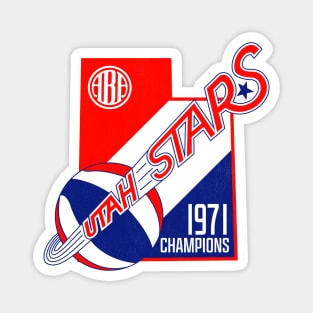 Classic Utah Stars 1971  Champs Magnet