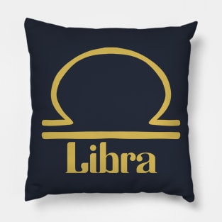 Libra Zodiac Pillow