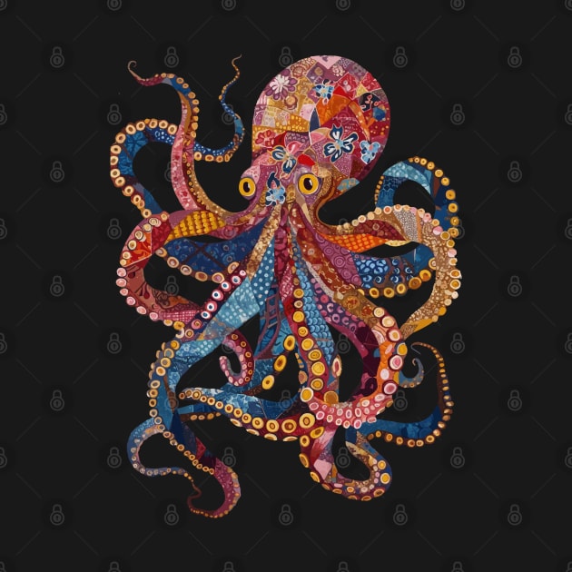 Octopus (Quilted Style) by VelvetRoom