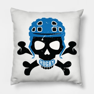 Rugby Fan Pirate Headgear Skull Pillow