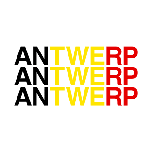 ANTWERP Belgian Flag T-Shirt