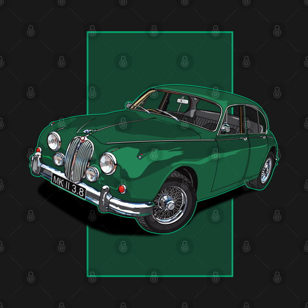 Discover Jaguar MKII 3.8 - Jaguar Car - T-Shirt