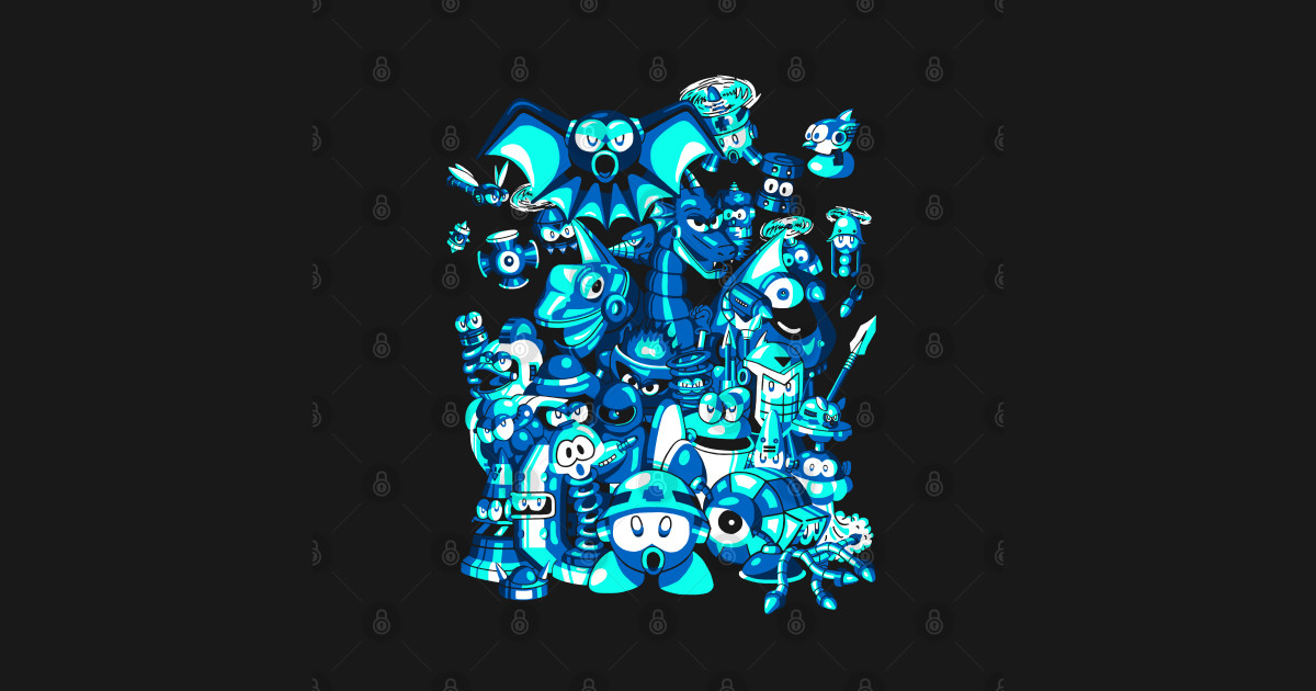 Mega Minions Megaman TShirt TeePublic
