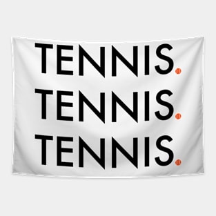 Tennis Saying for Tennis Player Tapestry