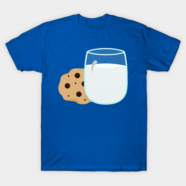Chocolate Chip Cookie & Milk - Milk And Cookies - T-Shirt