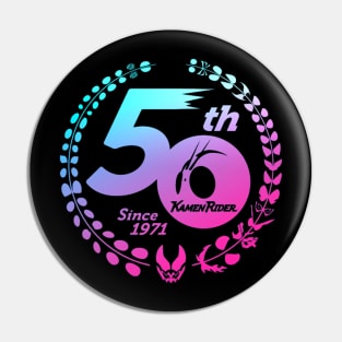 KAMEN RIDER 50TH ANNIVERSARY Pin