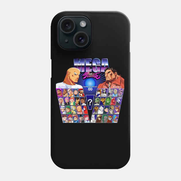 Mega Mascot Fighter Phone Case by TGprophetdesigns