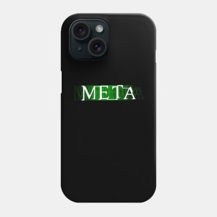 META Matrix Metaverse Phone Case