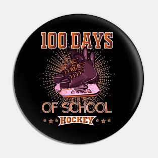 HAPPY 100 DAYS OF SCHOOL PERFECT FOR PURE FIELD HOCKEY LOVERS Pin