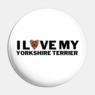 I love my Yorkshire terrier Pin