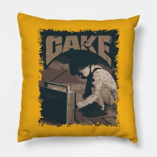 Cake Vintage Radio Pillow