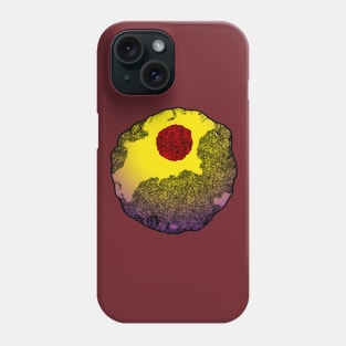 Red Sun Phone Case