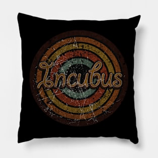 Incubus - vintage design on top Pillow