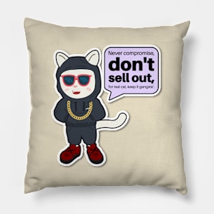 Urban Cat Fashion Pillow