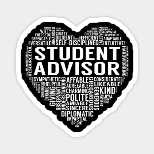 Student Advisor Heart Magnet