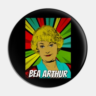 Bea Arthur Golden Girls Pop Art Design // Fan Art Pin