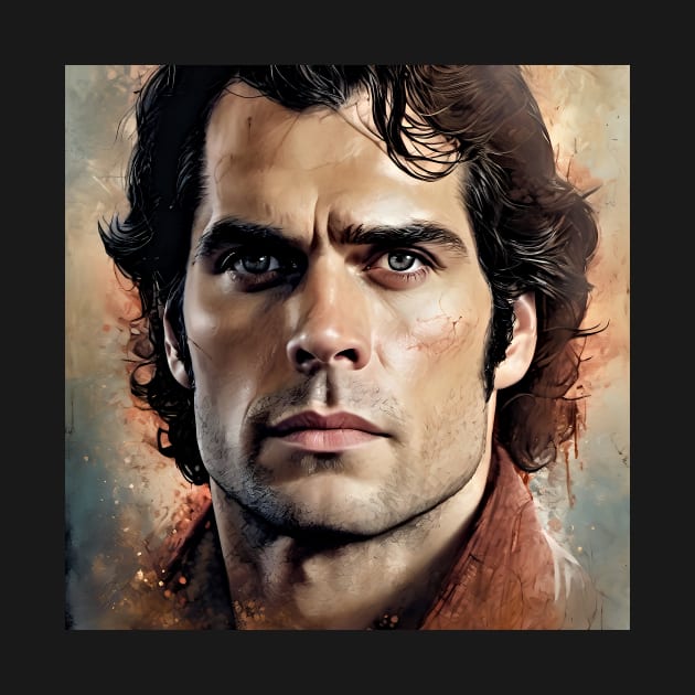 Portrait of Henry Cavill by bogfl