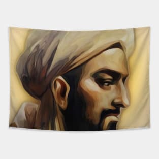 Ibn Khaldun Portrait | Ibn Khaldun Artwork Tapestry