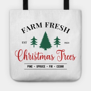 Farm Fresh Christmas tree Tote