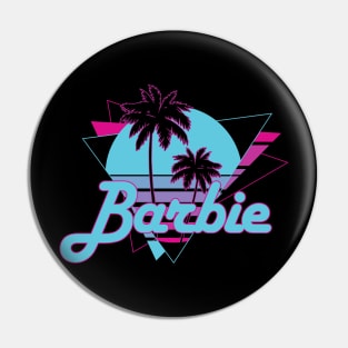 Vintage Barbie 90'S Barbie Logo Pin