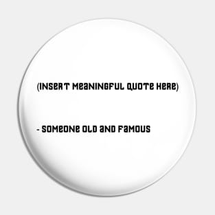 meaningful quote Pin