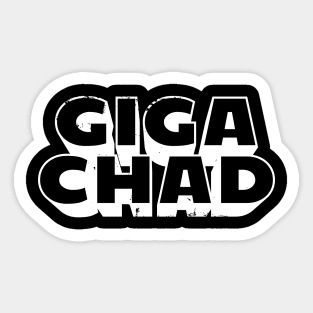 Nordic Chad Gamer Yes Dank Meme - Chad Meme - Sticker