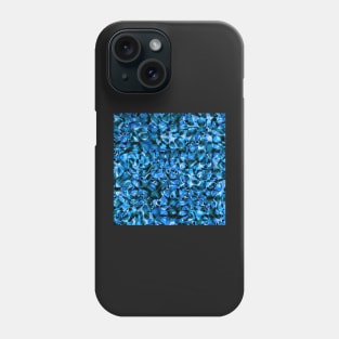 Wild Blue Chaos Phone Case