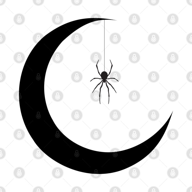 Spider and Moon by LuxuryBrand