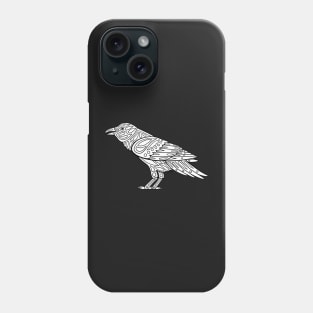 Native inspired Raven Phone Case