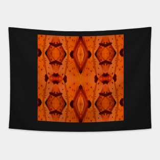 Orange Tiger Lily Pattern 3 Tapestry