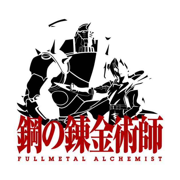 Download Fullmetal Alchemist Vector, Anime - Anime - T-Shirt | TeePublic